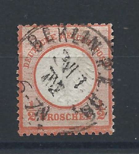 Allemagne Empire N°3 Obl (FU) 1872 - Blason 