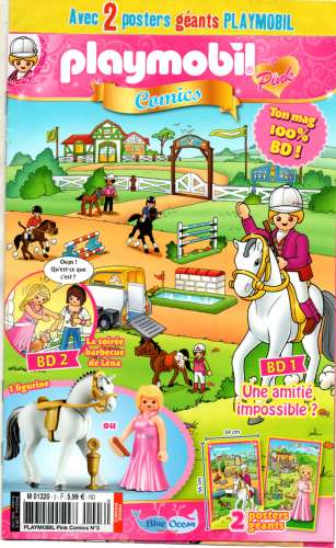 Magazine Playmobil Comics Pink N°3 / Amitié impossible