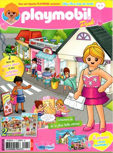 Magazine Playmobil Pink N°5 / Lily-Rose fan de mode