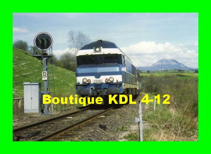 RU 1177 - Train - loco CC 72087 vers LA MIOUZE ROCHEFORT - Puy de Dôme - SNCF