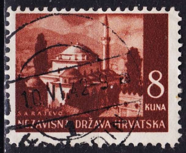 Croatie Année 1941 - Y&T N° 41