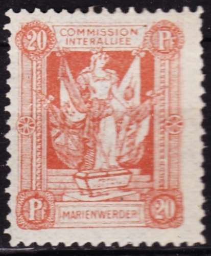 Marienwerder  - Y&T N° 14* - sans gomme