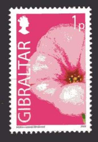 GIBRALTAR 2004 LES FLEURS LE CONVOLVULUS  NEUF**