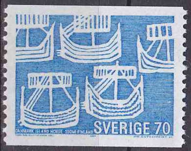 SUEDE 1969 neuf** MNH N° 612