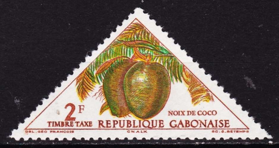 Gabon - Timbres-taxe - Y&T N° 38*