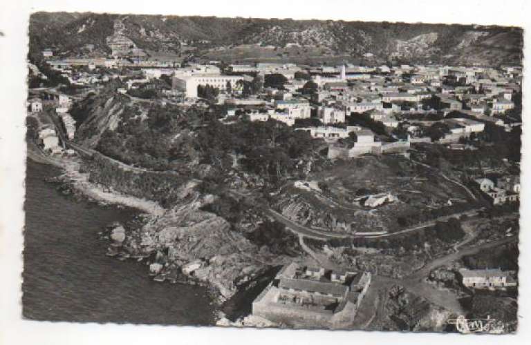 cpsm Algérie Ténès  ( Alger ) Vue générale aérienne