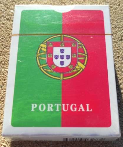 Jeu de 54 cartes Playing Cards drapeau du Portugal