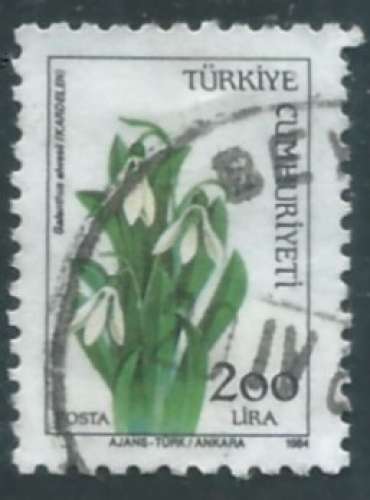 Turquie - Y&T 2443 (o) - Fleurs -