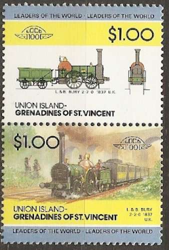 saint-vincent et grenadines (union island)... n° 5  neufs** ... 1984