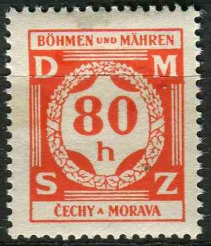 Bohême et Moravie 1940 NEUF** MNH SERVICE N° 5