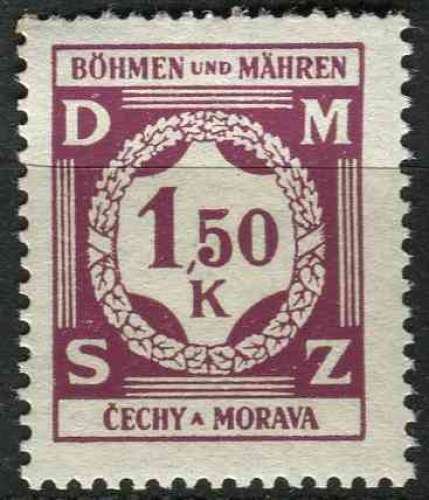 Bohême et Moravie 1940 NEUF** MNH SERVICE N° 8