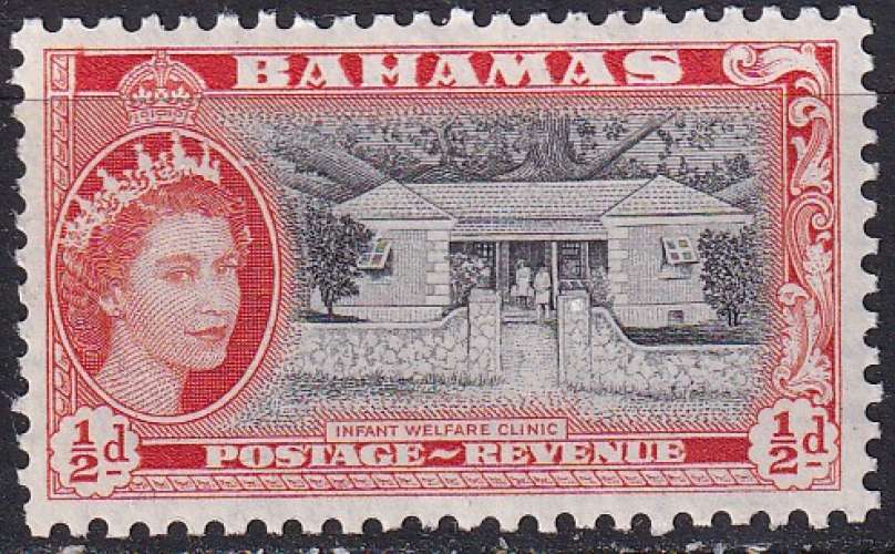 bahamas ... n° 147  neuf* ... 1954