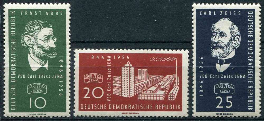 ALLEMAGNE RDA 1956 NEUF** MNH N° 270 à 272