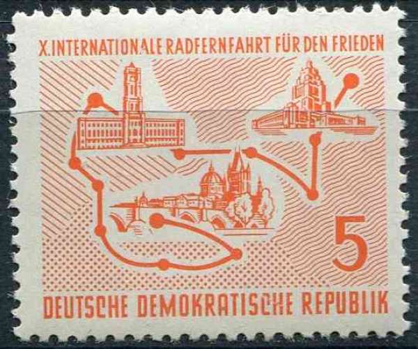 ALLEMAGNE RDA 1957 NEUF** MNH N° 293