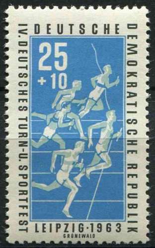 ALLEMAGNE RDA 1963 NEUF** MNH N° 670