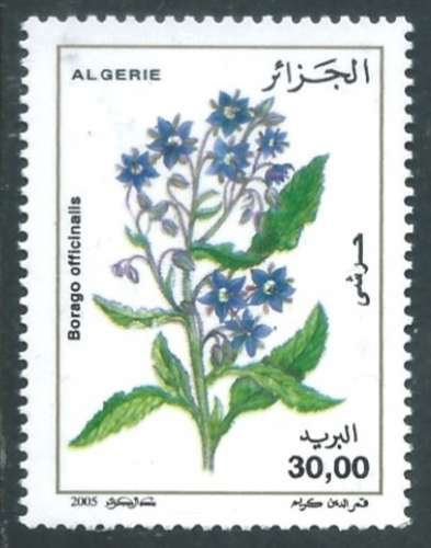 Algérie - Y&T 1394 (o) - Fleurs -