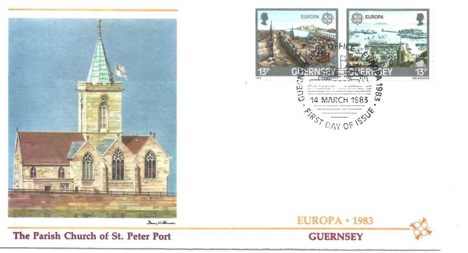 Guernesey - Premier jour - Y&T 0267/0268 - Europa -