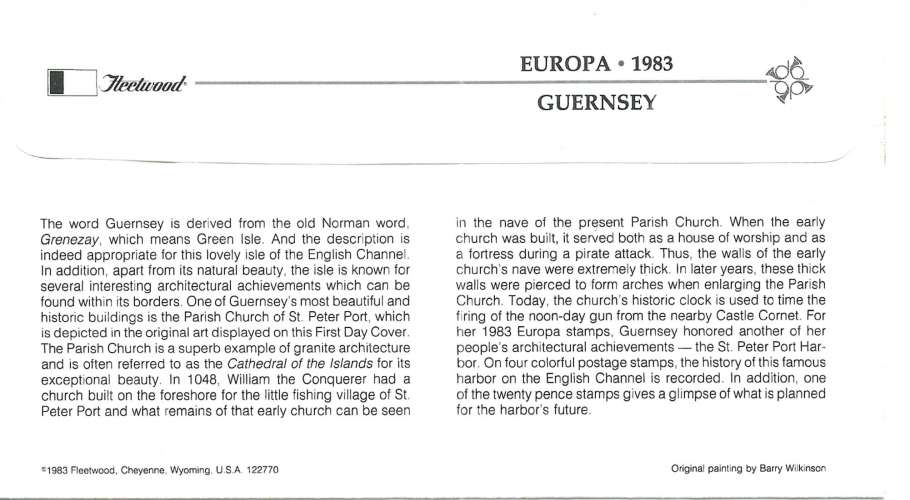 Guernesey - Premier jour - Y&T 0267/0268 - Europa -