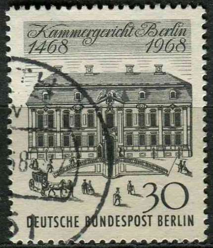 ALLEMAGNE BERLIN 1968 OBLITERE N° 295