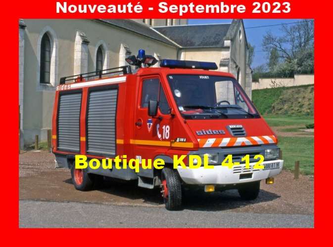 *AL SP 201 à 218 - Lot de 18 cartes postales - Véhicules des Sapeurs-Pompiers de France