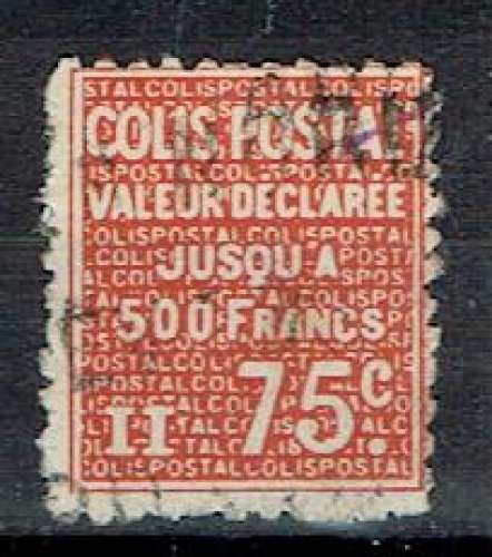 FRANCE 1933/34 - COLIS POSTAUX YT 98 OBLITÉRÉ.