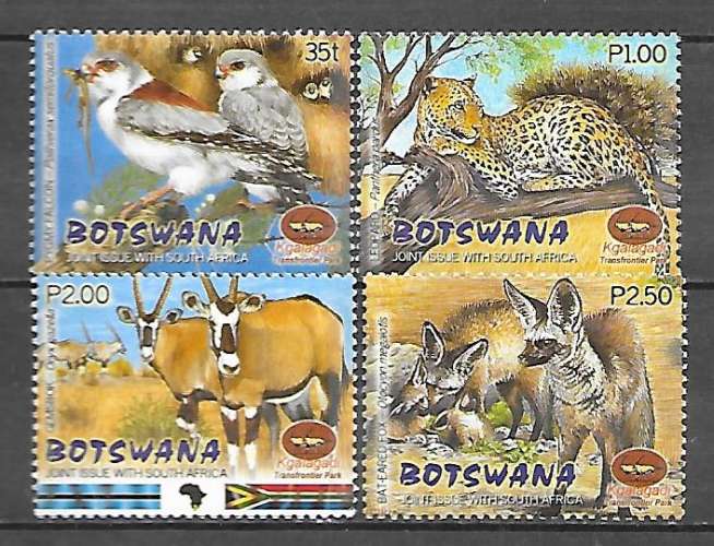 Botswana 2001 TRANSFRONTIER WILDLIFE PARK NEUF ** ( MNH )