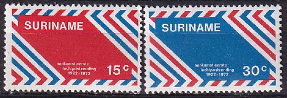 surinam ... n° 561/562  neufs** ... 1972