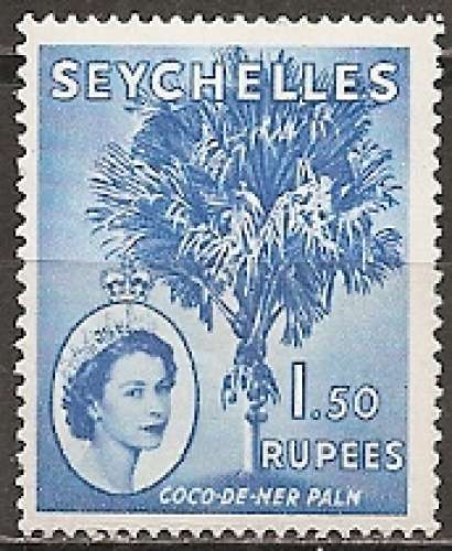 seychelles ... n° 178  neuf* ... 1954