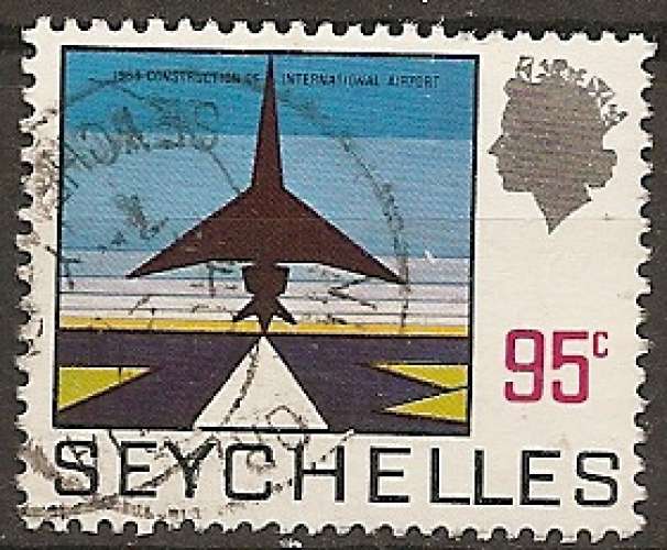 seychelles ... n° 260A  obliteré ... 1969