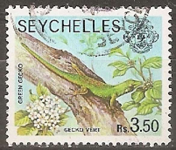 seychelles ... n° 383  obliteré ... 1977