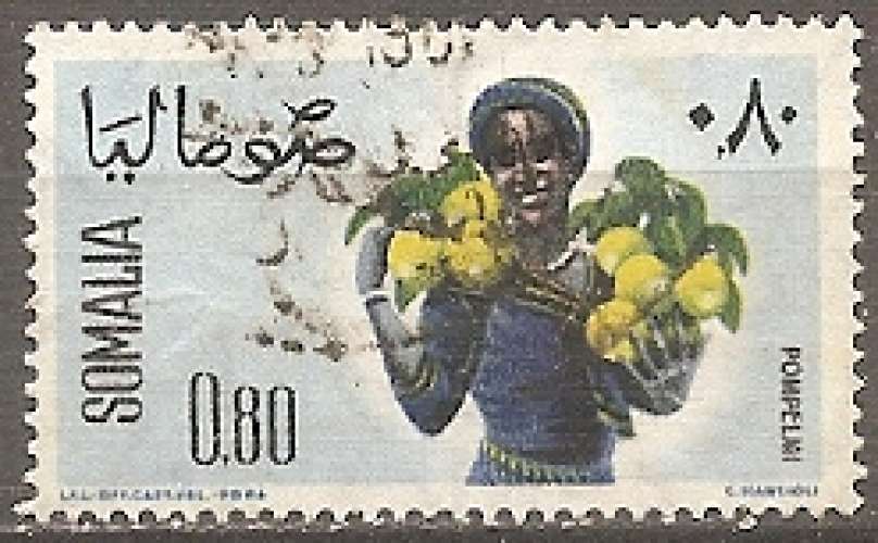 somalie ... n° 16  obliteré ... 1961