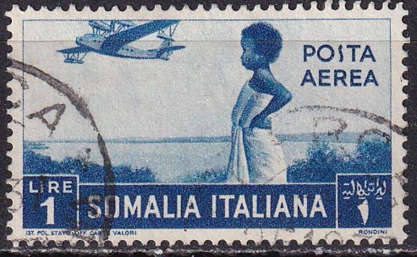 somalie italienne ... P.A. n° 22  obliteré ... 1936