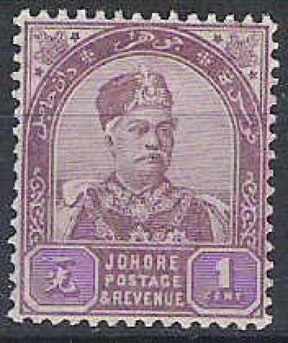 JOHORE N° 3 Yvert NEUF ** ( MNH )