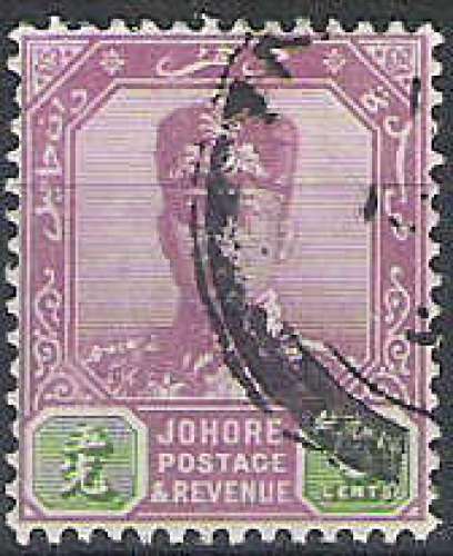 JOHORE N° 47 Yvert OBLITERE ( USED )