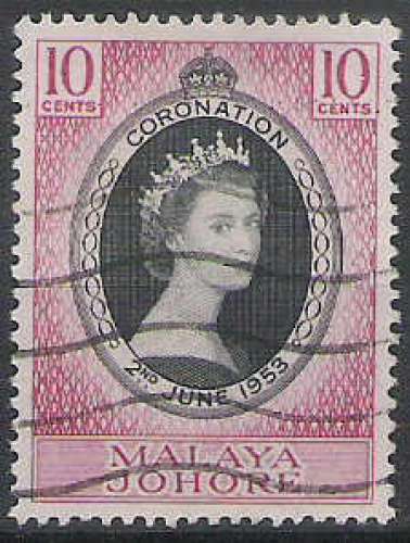 JOHORE N° 119 Yvert OBLITERE ( USED )