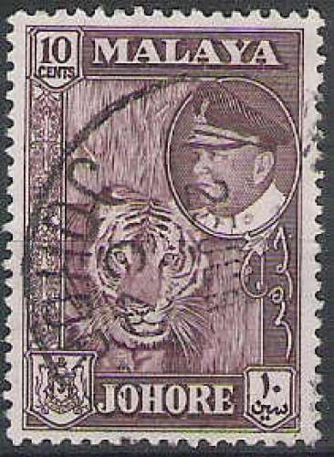 JOHORE N° 137 Yvert OBLITERE ( USED )