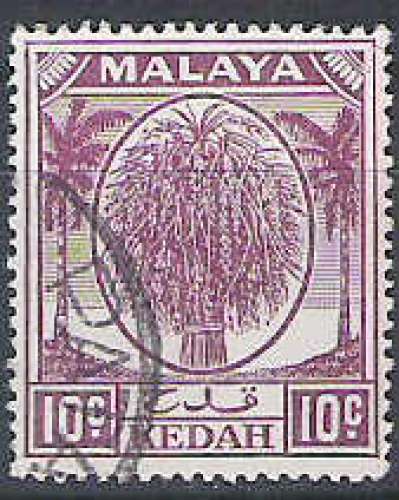 KEDAH N° 76 Yvert OBLITERE ( USED )