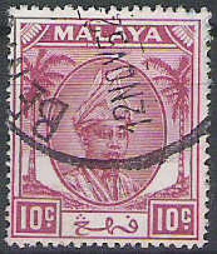 PAHANG N° 49  Yvert OBLITERE ( USED )