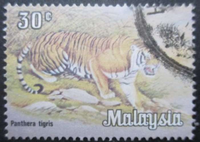 MALAYSIA N°190 Tigre oblitéré 