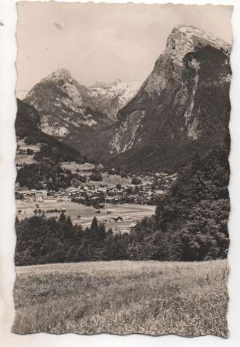 cpsm 74 Samoëns  vue générale et le Criou