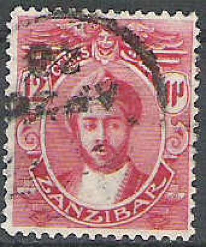  ZANZIBAR N° 165  Yvert OBLITERE  ( USED )