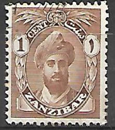  ZANZIBAR N° 167  Yvert OBLITERE  ( USED )