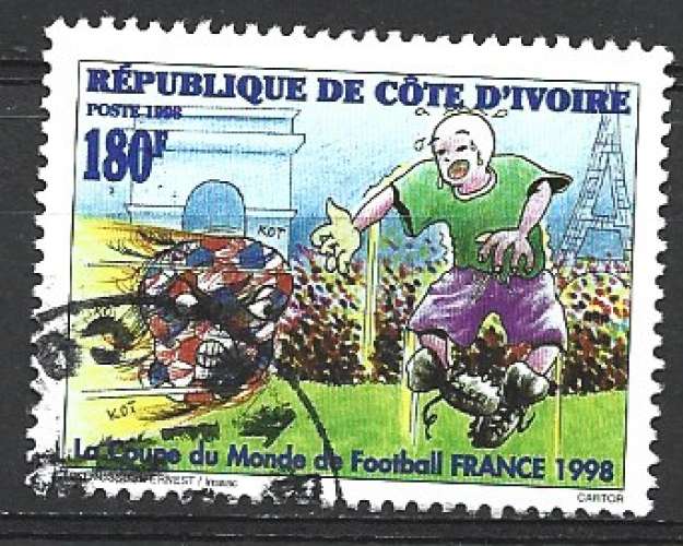 COTE D'IVOIRE - COUPE DU MONDE DE FOOTBALL FRANCE 1998