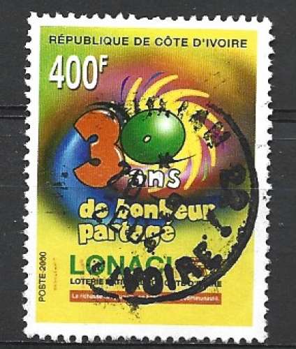 COTE D'IVOIRE 2000 - LOTERIE NATIONALE