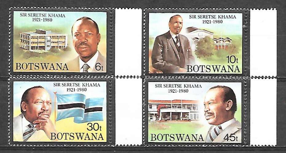 Botswana N° 429/32 YVERT NEUF ** ( MNH )