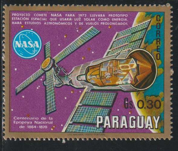 PARAGUAY 1970  - Y&T  N° 1086