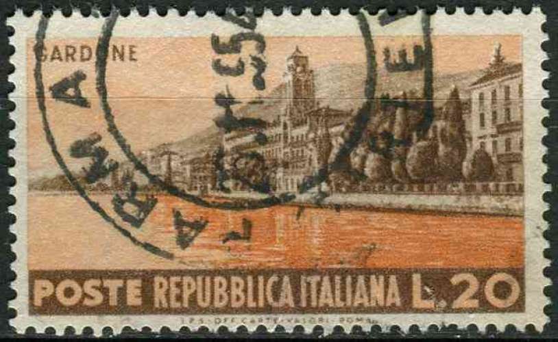 ITALIE 1953 OBLITERE N° 666