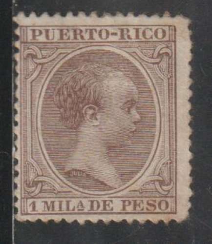 PORTO RICO 1896 - Y&T  N° 116