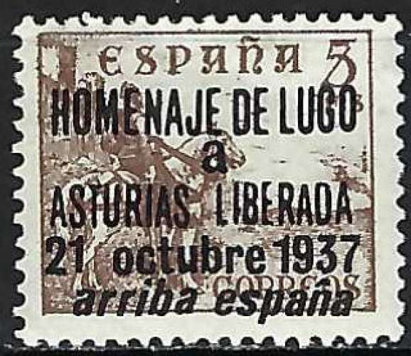 Espagne - 1936-39 - Guerre civile - ASTURIAS LIBERADA - MNH