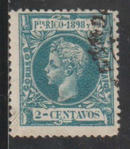 PORTO RICO 1898 - Y&T  N° 137